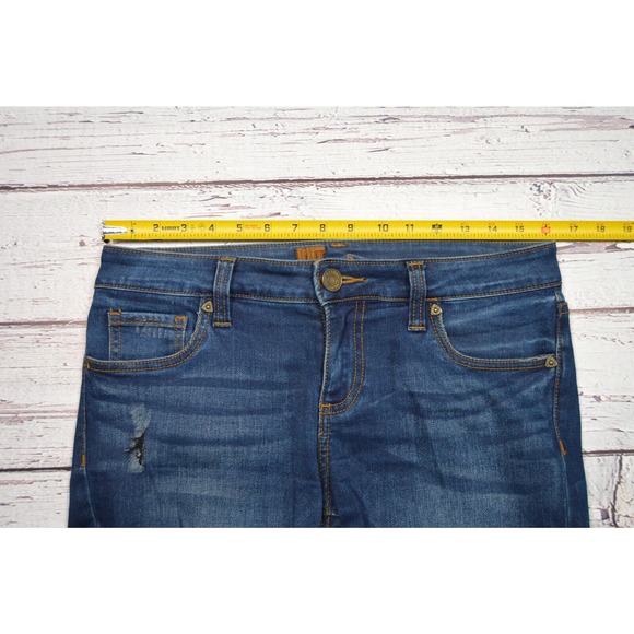 Kut from the Kloth Women's Jeans Size 6 Tapered Leg Pre-Owned - Picture 7 of 14